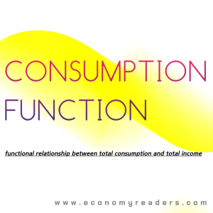 Consumption function