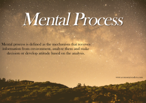 Mental Process