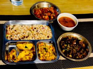 Non-vegetarian khaja Set